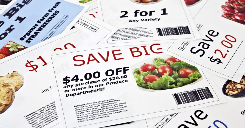 Grocery coupons examples