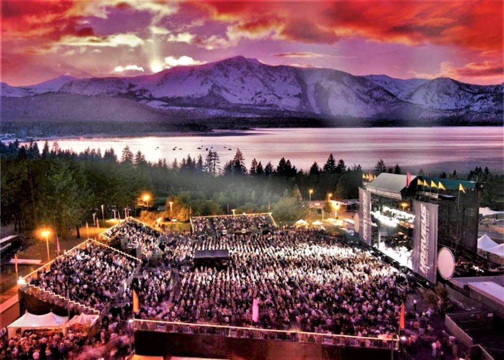 event in open arena in lake tahoe