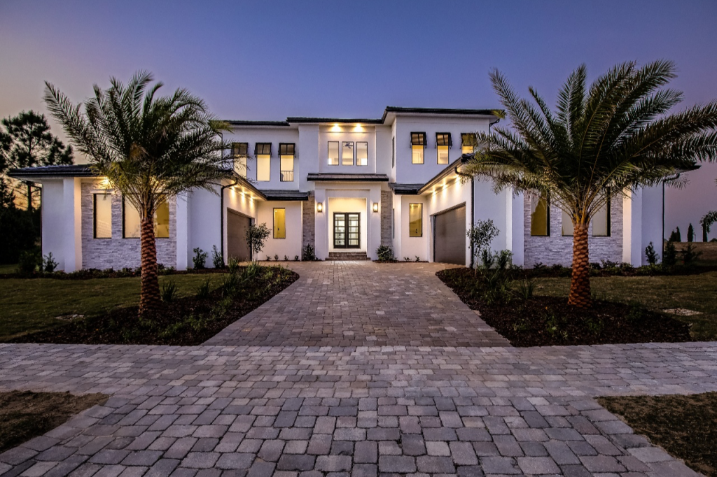 online home builders, luxury custom home finished